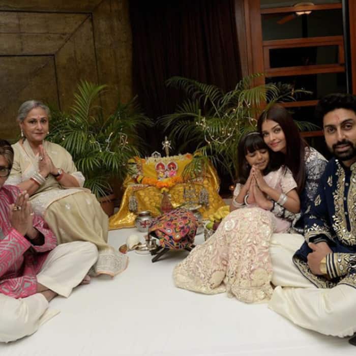Amitabh Bachchan shares a picture on Instagram during Diwali celebrations