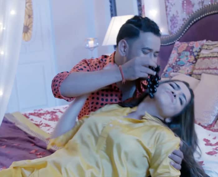 Amrapali Dubey Nirahua Go Cosy With Each Other