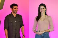 Love Birds Ananya Panday-Aditya Roy Kapur Together Enjoy Screening of 'Thank You For Coming' - Pics