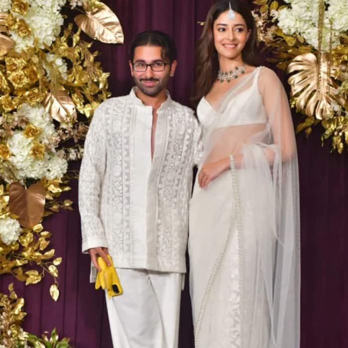 Ananya Panday and Orry twin in white for the Diwali 2024 party