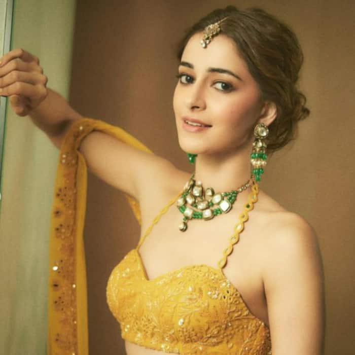 Ananya Panday Paired Statement Jewellery With the Look