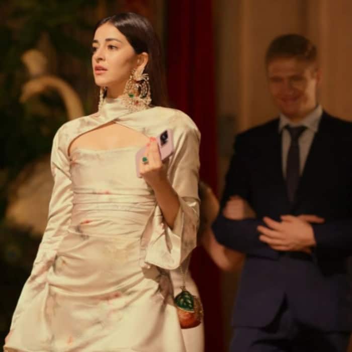 Ananya Panday Raises Mercury in Bodycon Dress With a Cut-Out