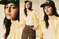 Take notes from Ananya Panday to slay 'uber cool' fashion in denim slit skirt, oversized bright shirt and oh those shoes!