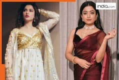 Ananya Panday to Tamannaah Bhatia's ethnic closet: Golden anarkali, half draped metallic saree and more to try this wedding season
