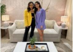 Inside photos of Ananya Panday's new home with pink doors, luxurious decore, lavish open closet, it is designed by...