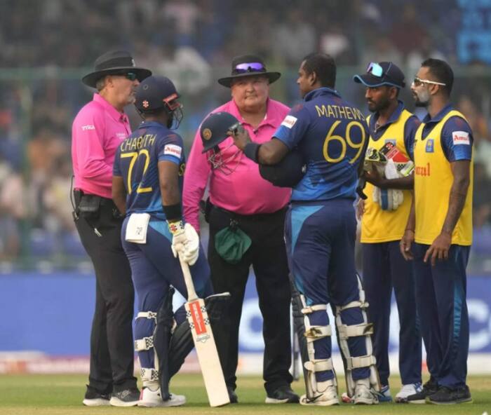Angelo Mathews Timed Out