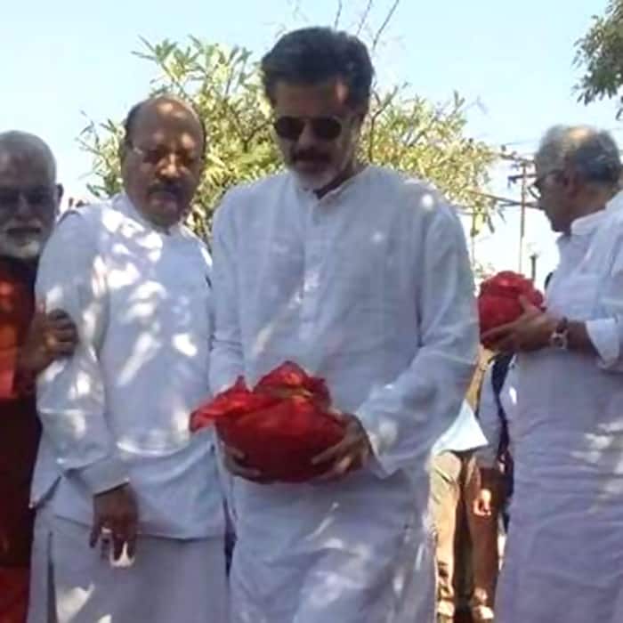 Anil Kapoor at Sridevi’s ashes immersion ceremony in Haridwar