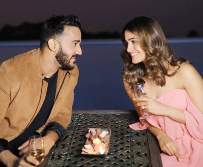 Anita Hassanandani Spending a Romantic Evening With Her Loving Life Partner
