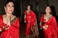 Decoding Ankita Lokhande's traditional 'Marathi Mulgi' look in red saree, nath and more- See photos