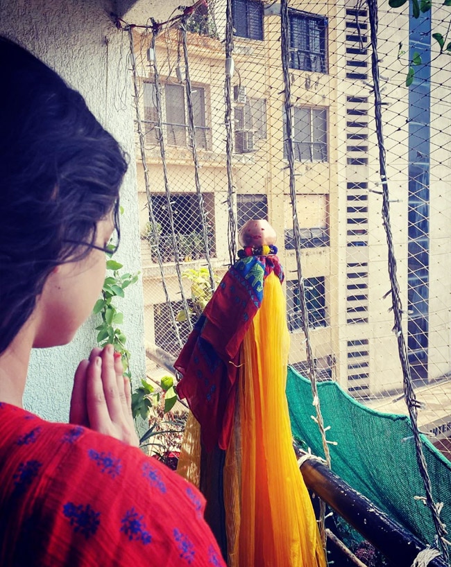 Ankita Lokhande Takes Blessings of God