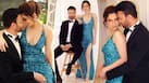 Ankita Lokhande Sizzles in Hot Blue Deep-Neck Gown With Thigh High-Slit - See Viral Pics