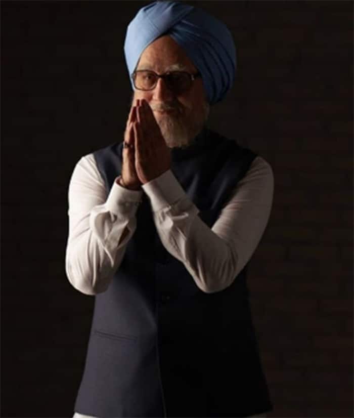 Anupam Kher   s first look from The Accidental Prime Minister