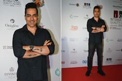 Anupamaa Fame Sudhanshu Pandey aka Vanraj Shah Stuns in All-Black Outfit At The International Quality Awards 2024 - See Stunning Photos
