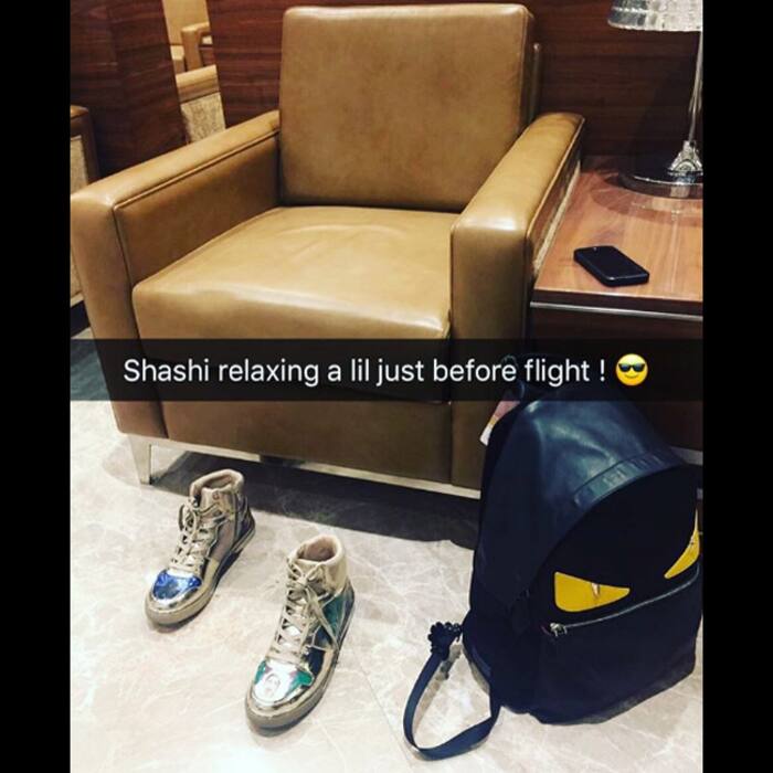 Anushka Sharma portrays herself sitting on couch in Shashi’s ghostly avatar