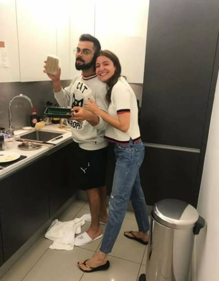 Anushka Sharma-Virat Kohlis Unseen Pictures