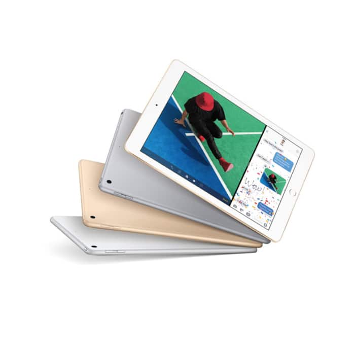 Apple iPad (2017 will be available in various color options