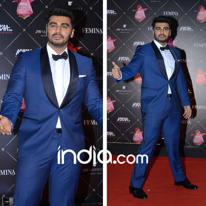 Arjun Kapoor at red carpet of Nykaa com Femina Beauty Awards 2018