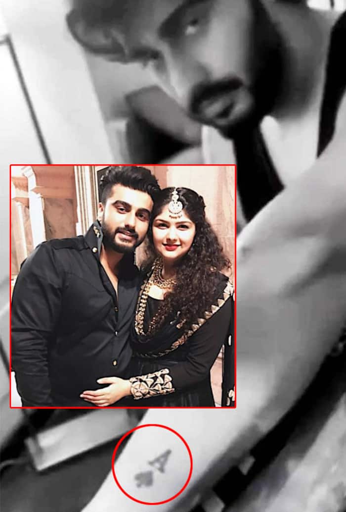 Arjun Kapoor recently got inked for his sister Anshula Kapoor
