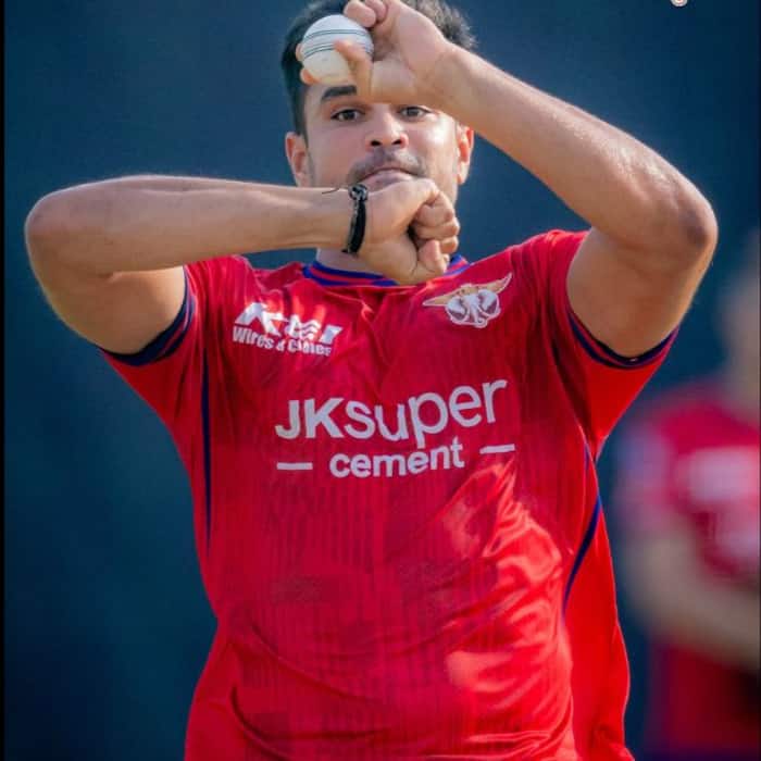 Arjun looked sharper  bowling with intent in the nets
