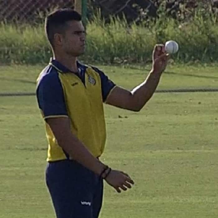 Arjun put in a remarkable all-round performance against Madhya Pradesh