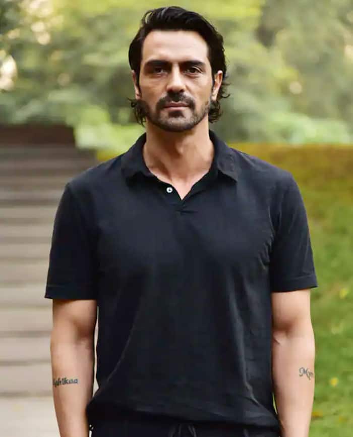 Arjun Rampal has inked both his daughters  names on his arms