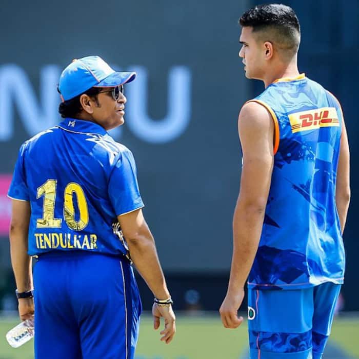 Arjun Tendulkar is the son of legendary Sachin Tendulkar