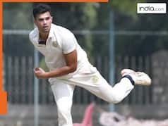 Arjun Tendulkar reaches MAJOR milestone in Ranji Trophy, remains far behind Sachin Tendulkar