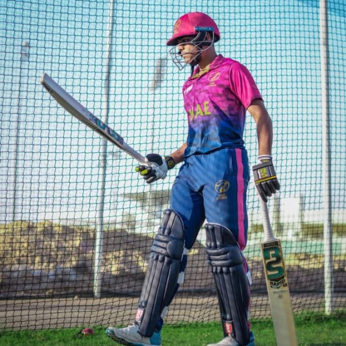 Aryansh Sharma represented UAE for the first time in the 2022 Under 19 World Cup