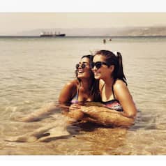 Telly diva Asha Negi is travelling the world in her pre and post birthday bash now, see pics