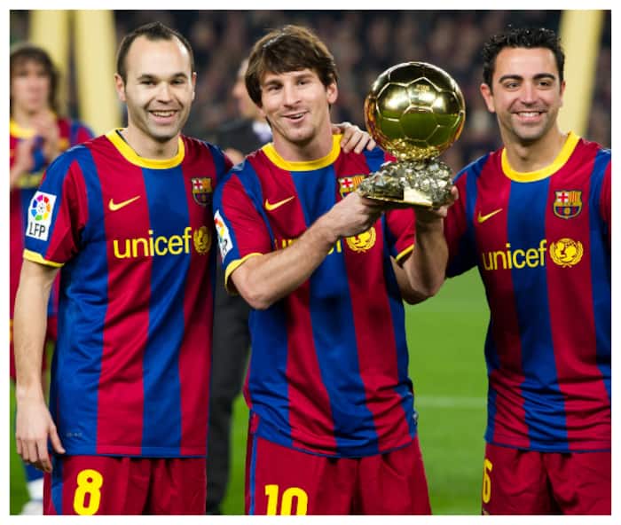 Assists provided by Lionel Messi after 461 games