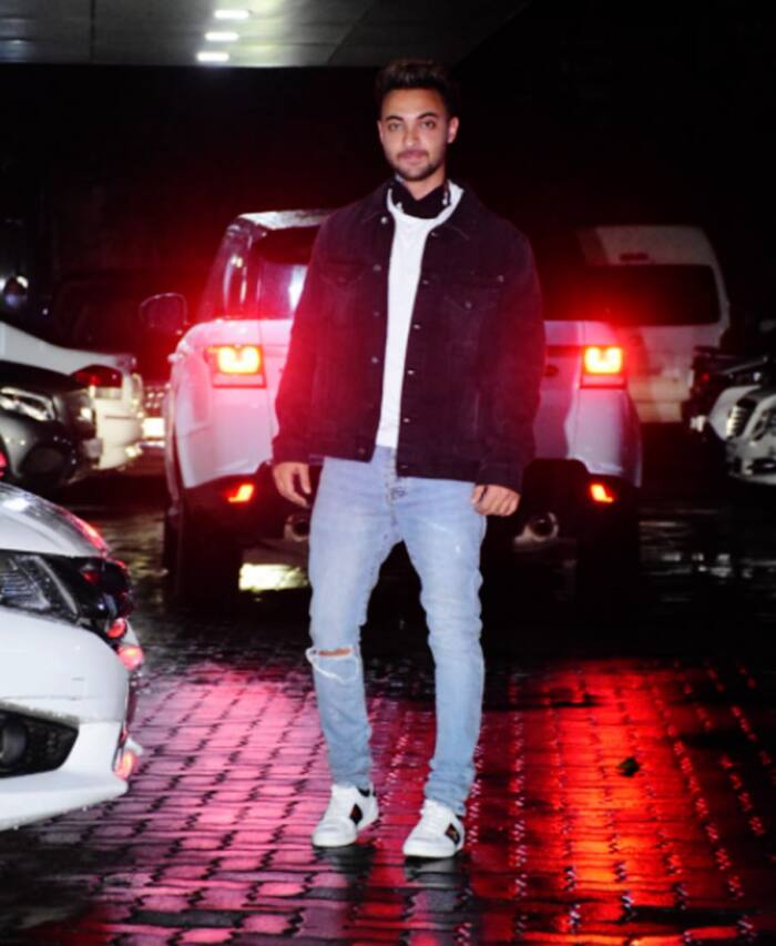 Ayush Sharma at Sohail Khan’s Home for Ganesh Chaturthi