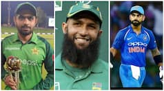 Babar Azam overtakes Hashim Amla and Virat Kohli to become fastest men’s cricketer to get to 13 ODI centuries | See Pics