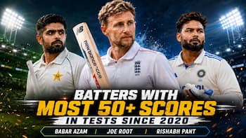 Babar Azam to Rishabh Pant: 9 Batters with most 50-plus scores in Tests since 2020