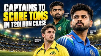 Babar Azam to Shreyas Iyer: Captains to score CENTURIES in T20I run chase