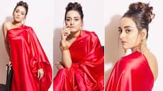 Saath Nibhana Saathiya 2 Actor Sneha Jain Aka Gehna’s Super Hot Jaw Dropping Photos in Red Satin Dress