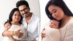 Bharti Singh Shares Cute Photoshoot With Son Laksh Aka Gola And Haarsh Limbachiya