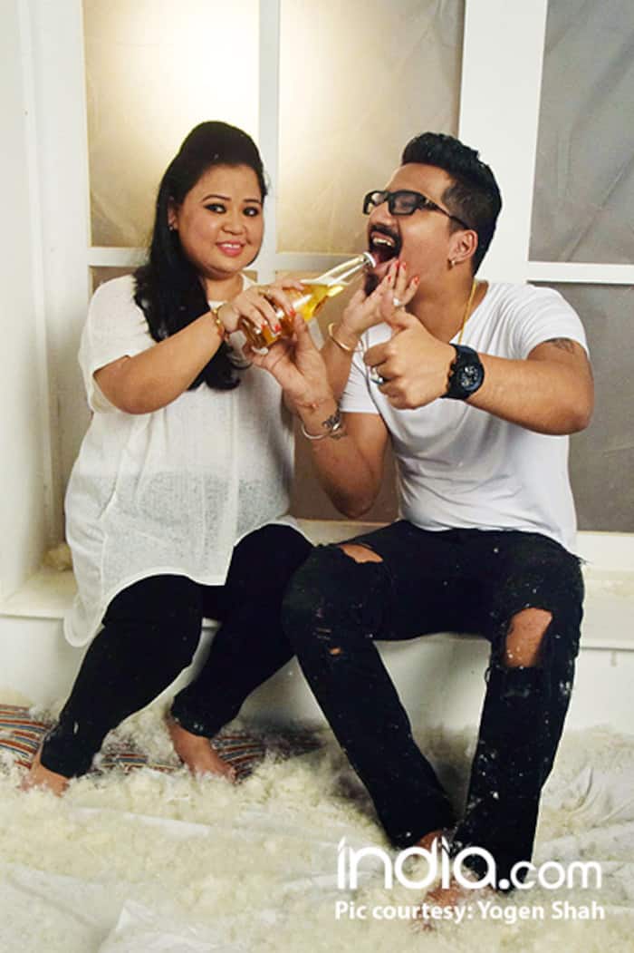 Bharti Singh’s cute picture with fiancé Harsh Limbachiyaa