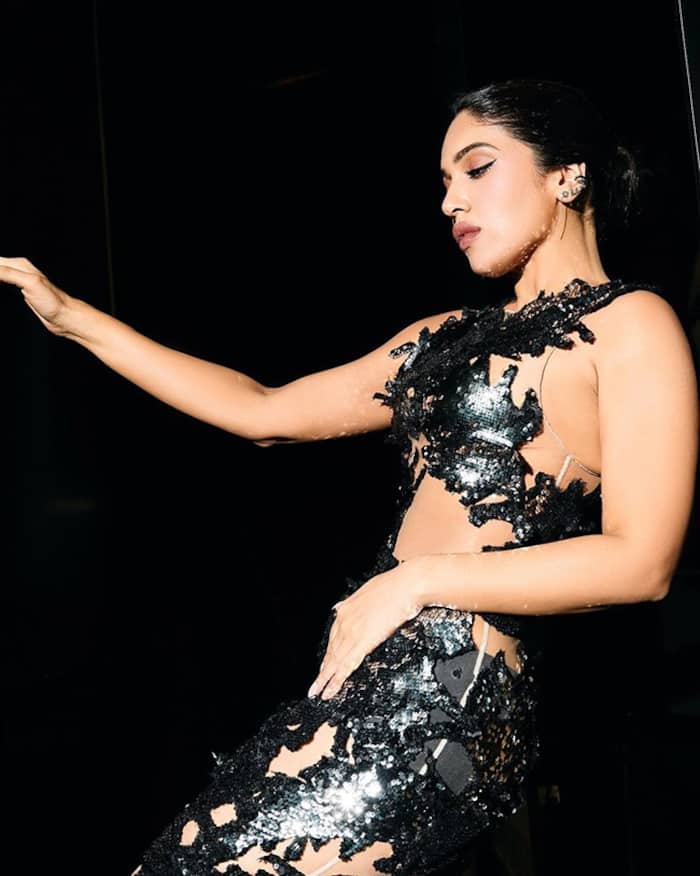 Bhumi Pednekar Makes Jaws Drop in Hot Sequin Fit