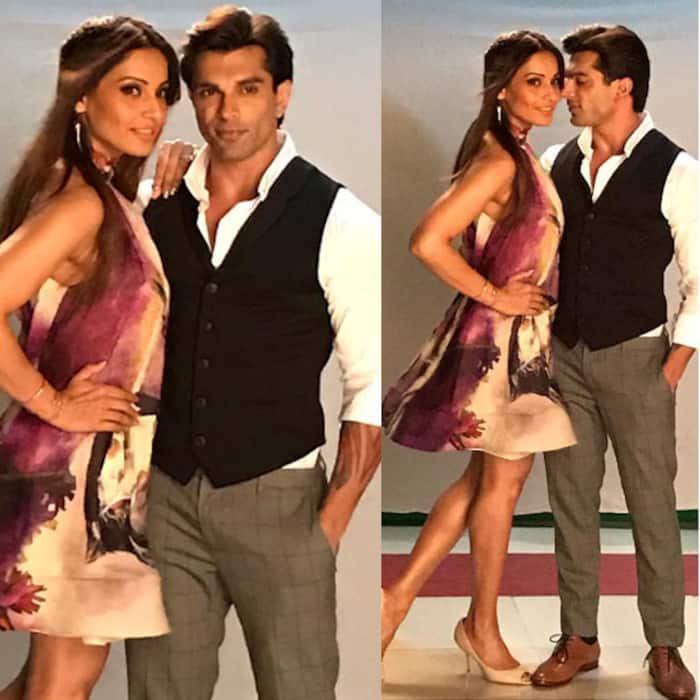 Bipasha Basu and Karan Singh Grover pose for a hot picture