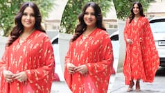Preggers Bipasha Basu Exudes Unbelievable Glow in Comfy Red Kaftan Worth Rs 14K- See Stunning Pics