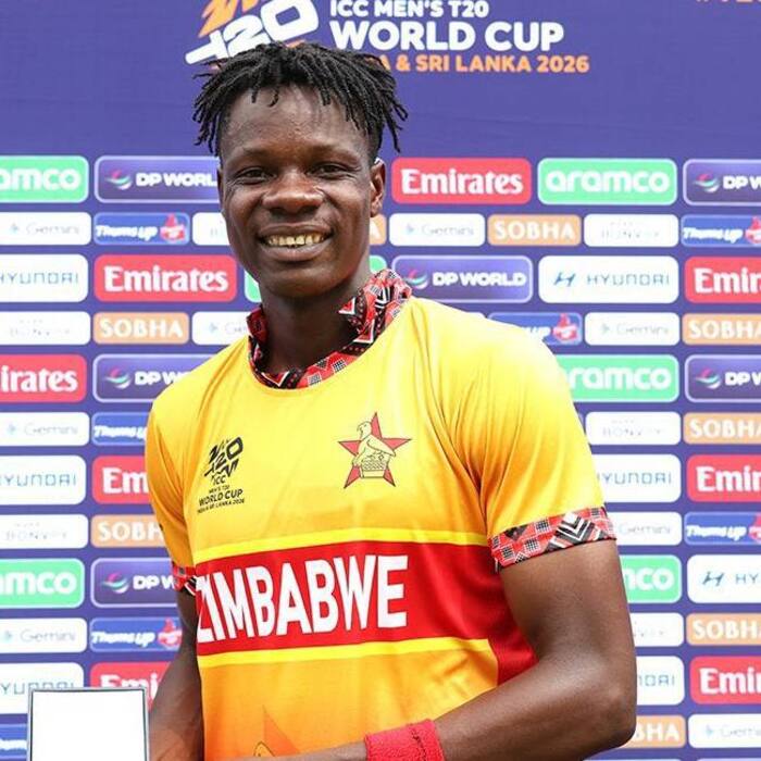 Blessing Muzarabani was signed by Islamabad United