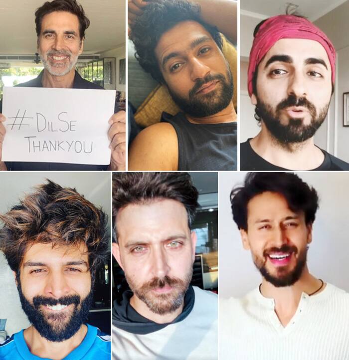 Bollywood Actors Grow Beard And Hair, Change Their Look in Lockdown