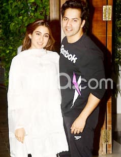 Sara Ali Khan-Varun Dhawan's Latest Pictures From Coolie No.1 Sets Hints at Them Coming Closer