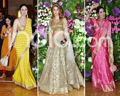 All The Stunning Looks From Armaan Jain And Anissa Malhotra's Wedding Reception