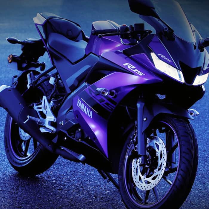 Booking details of Yamaha YZF R15 V3 0