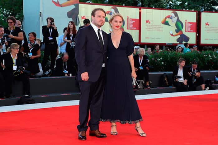 Brady Corbet with Mona Fastvold