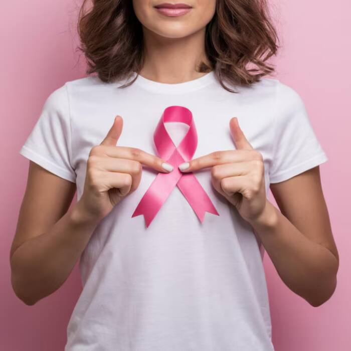 Breast pain can be another symptom