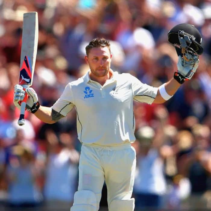 Brendon McCullum reached 100 sixes in 9756 balls
