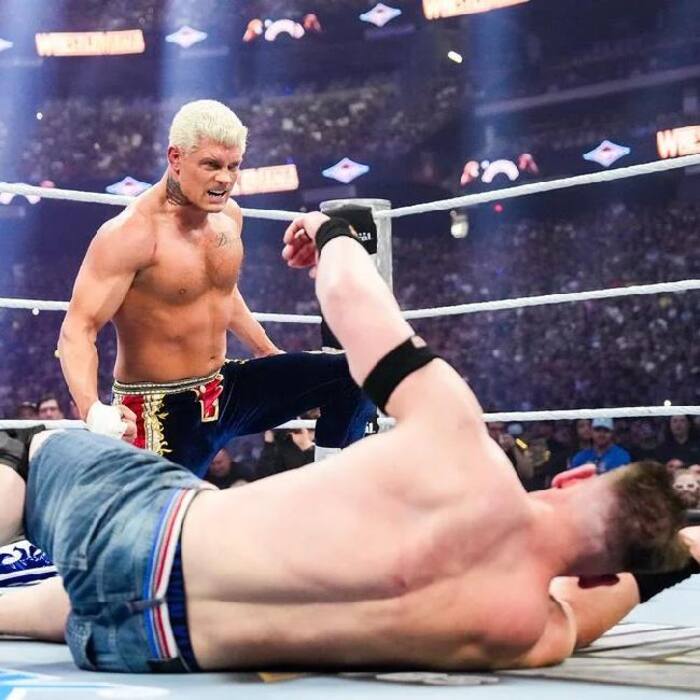 Brock Lesnar made a spine chilling entry