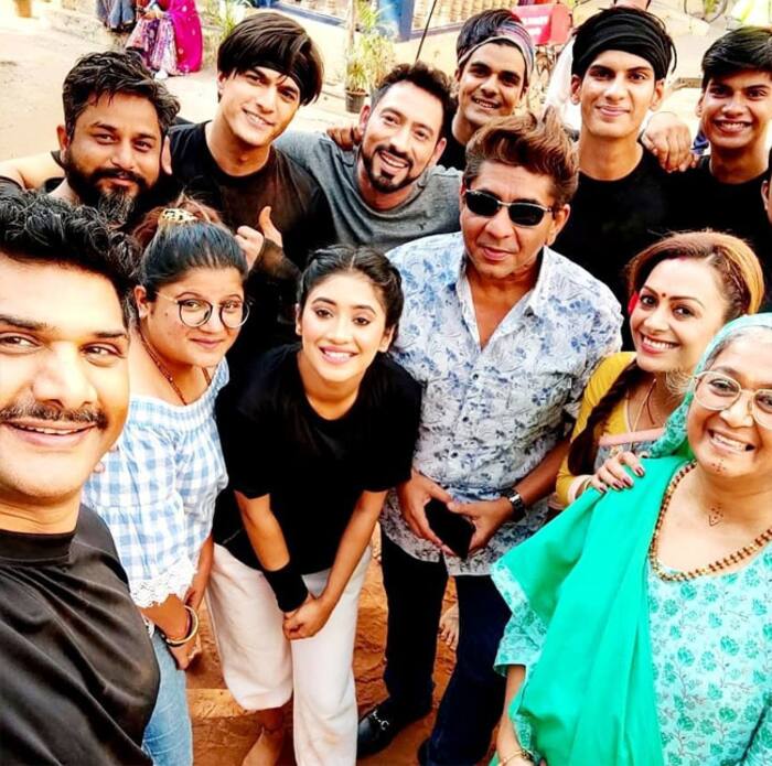Javaad Rishta BTS pictures from the sets of Yeh Rishta Kya Kehlata Hai